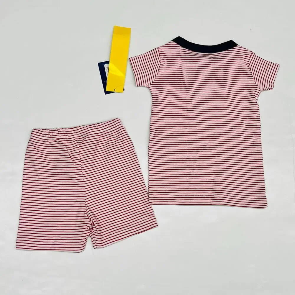 NWT Magnolia Baby 18/24M Stars and Stripes PJ Set